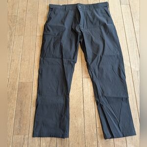 Nwt Mens LB Tech Black Comfort Waist Chino Size 38x30